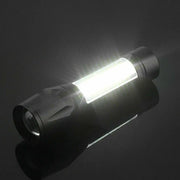 salelink.co.nz Unbranded COB LED Mini Flashlight Torch Zoom COB LED Mini Flashlight Torch Zoom | Action Outdoors NZ