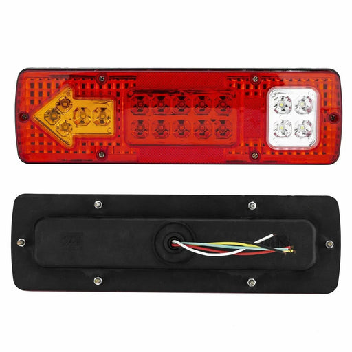 12V Rear Stop Brake Turn Tail Lights Indicator Truck Trailer Caravan – view 2