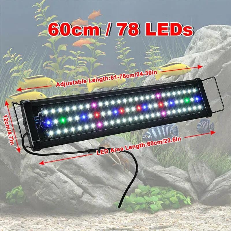 salelink.co.nz Unbranded fish tank lights led S:60cm/78 leds fish tank lights led S:60cm/78 leds