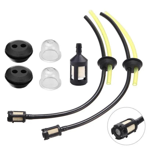 2 Set Whipper Snipper Line Trimmer Cutter Fuel Line Filter Hose Pipe Tank Kit – view 1