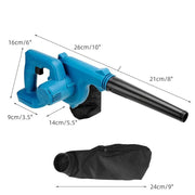 salelink.co.nz Unbranded 18V Leaf Blower 18V Cordless Leaf Blower Bare Tool No Battery Included