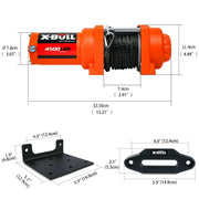 salelink.co.nz X-BULL X-Bull Electric Winch 4500LBS X-Bull Electric Winch 4500LBS | Action Outdoors NZ