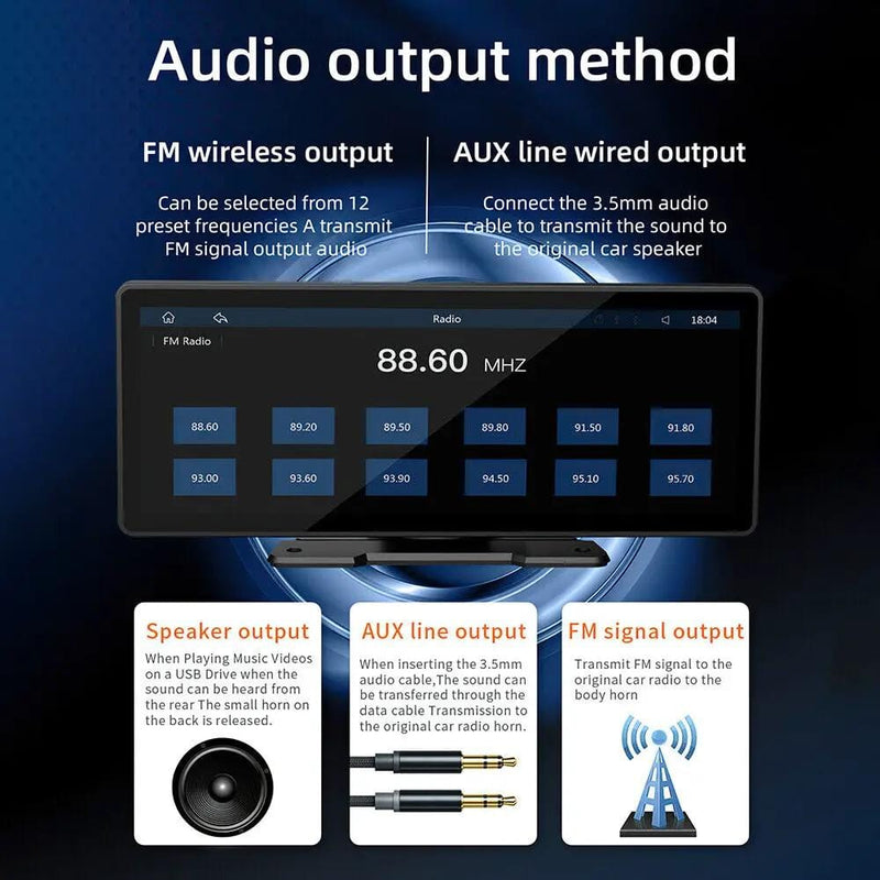 Apple Carplay Android Car Stereo Bluetooth Player – view 14