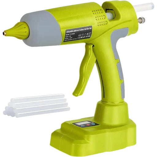 Cordless Hot Glue Gun Compatible with Ryobi 18V Battery – view 1