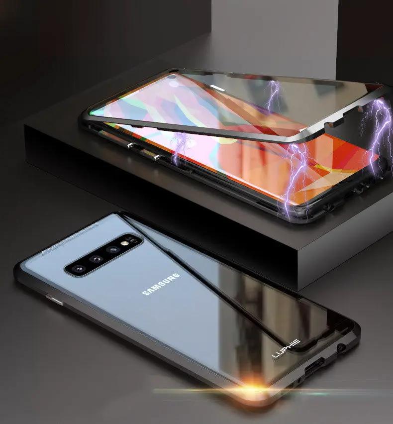 Samsung S8 Case - Magnetic Screen Protector Tempered Glass – view 2