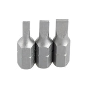 S2 Steel Slotted Screwdriver Bits Set – 1/4" Shank (6 different types available) – view 7