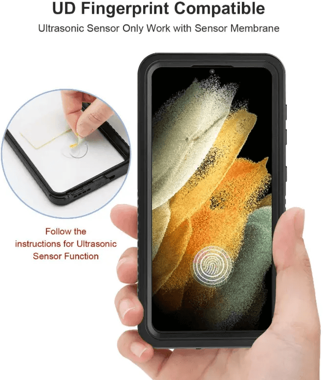 techplus Redpepper Waterproof Case for Samsung S21 Ultra | Full Protection Redpepper Waterproof Case For Samsung S21 Ultra