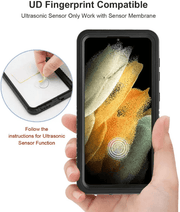 techplus Redpepper Samsung S22 Ultra Waterproof Case | Shockproof Cover Redpepper Samsung Galaxy S22 Ultra Waterproof Case