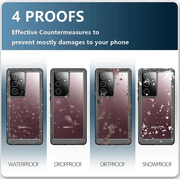 techplus Redpepper Waterproof Case for Samsung S24 Ultra | Full Protection Redpepper Waterproof Case For Samsung S24 Ultra