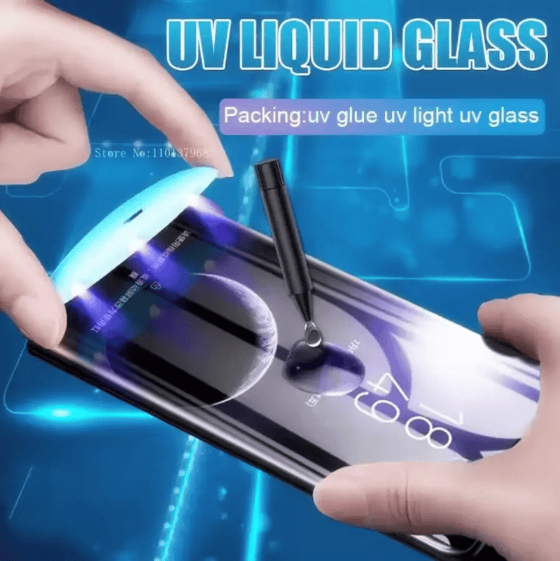 UV Liquid Full Glue Tempered Glass for Samsung Galaxy Note 20 Ultra – view 3