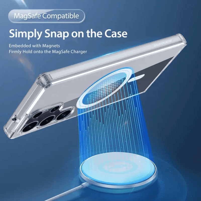 techplus Samsung Galaxy S25 Ultra MagSafe Clear Case Samsung Galaxy S25 Ultra MagSafe Clear Case TechPlus