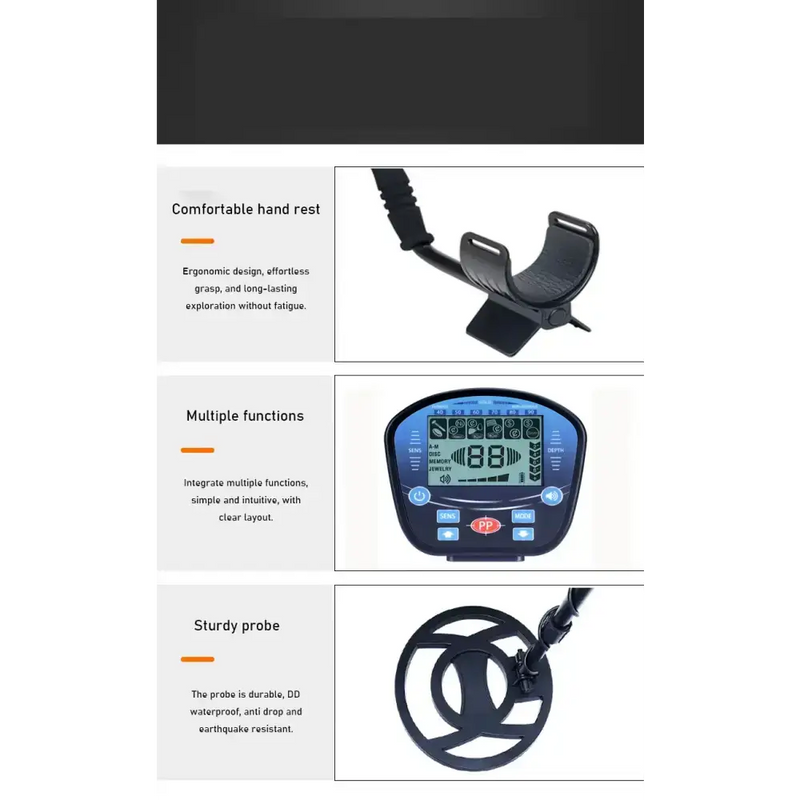 Habicare HBC Metal Detector (S27) Habicare S27 Professional Metal Detector