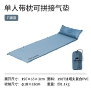Naturehike D01 Extended Inflatable Sleeping Pad with Pillow - Camping Mat – view 6