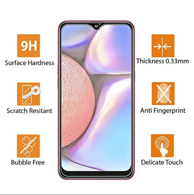 Samsung Galaxy A10 Tempered Glass Screen Protector – 9H Hardness – view 3