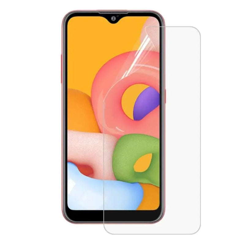 9eight5 Screen protector Hydrogel Screen Protector for Samsung Galaxy A01 Hydrogel Screen Protector for Samsung Galaxy A01
