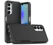 Samsung Galaxy A05 Dual Layer Armor Hard Case – Black – view 1