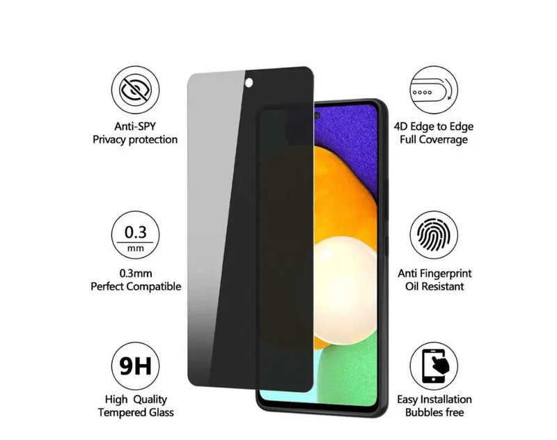 Samsung Galaxy A06 Glass Privacy Screen Protector (2 Pack) – view 3