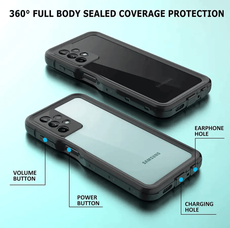 Samsung Galaxy A13 4G Waterproof Case Redpepper Full Protection – view 2