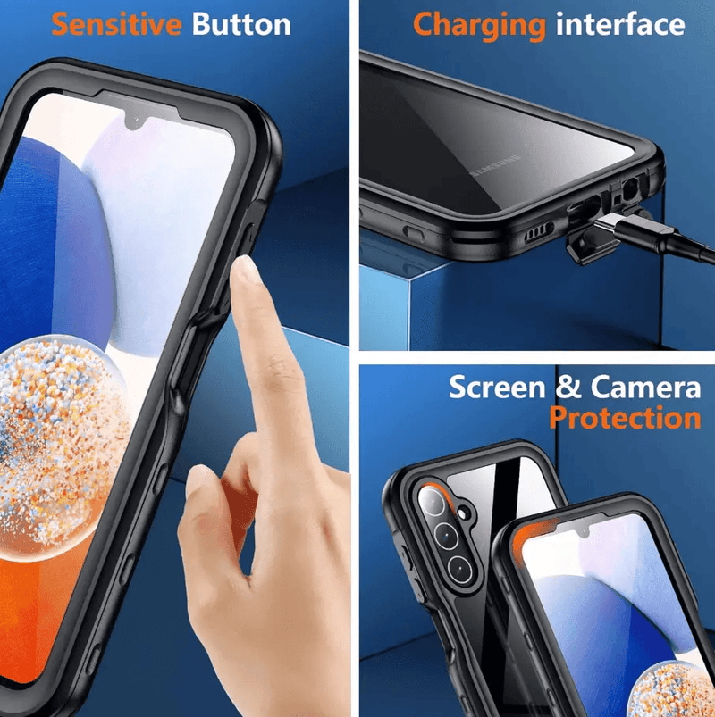Samsung Galaxy A14 4G/5G Waterproof Case Redpepper Full Protection – view 3