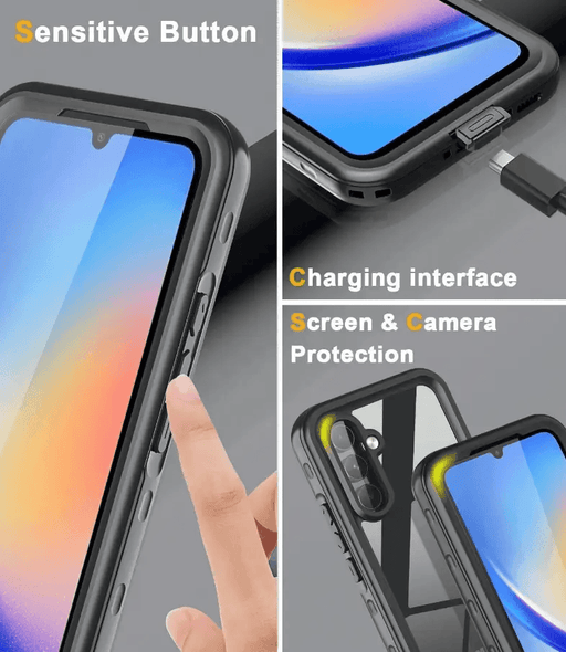 Samsung Galaxy A15 4G/5G Waterproof Case Redpepper Full Protection – view 2
