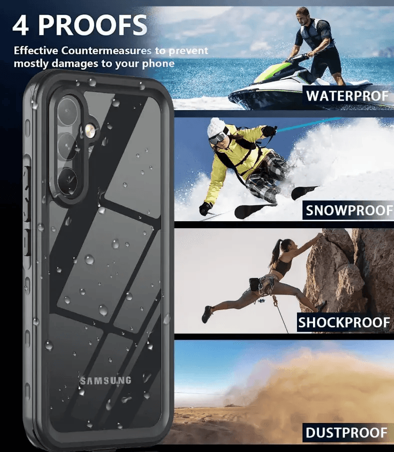 Samsung Galaxy A36 / A56 5G Waterproof Case Redpepper Full Protection – view 5