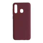 9eight5 Phone cases Silicone Case for Samsung Galaxy A20/A30 (Maroon) Silicone Case for Samsung Galaxy A20/A30 (Maroon)