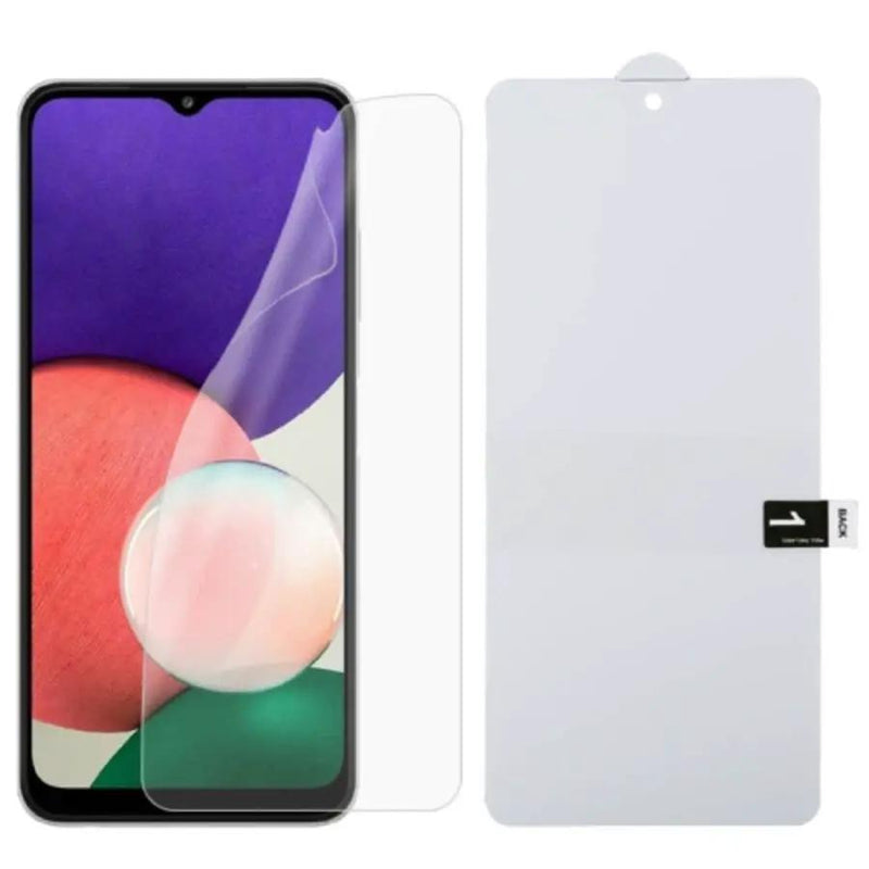 9eight5 Screen protector Hydrogel Screen Protector for Samsung Galaxy A22 Hydrogel Screen Protector for Samsung Galaxy A22