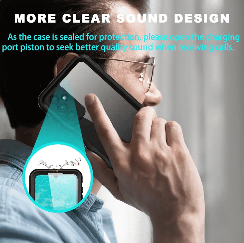 Samsung Galaxy A24 4G Waterproof Case Redpepper Full Protection – view 5