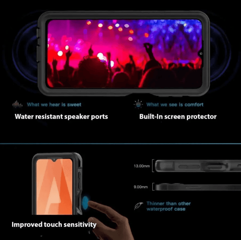 Samsung Galaxy A32 5G Waterproof Case Redpepper Full Protection – view 6
