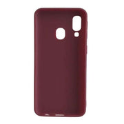 9eight5 Phone cases Silicone Case for Samsung Galaxy A40 (Maroon) Silicone Case for Samsung Galaxy A40 (Maroon)
