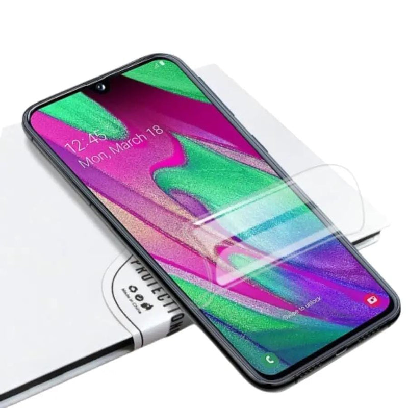 9eight5 Screen protector Hydrogel Screen Protector for Samsung Galaxy A40 Hydrogel Screen Protector for Samsung Galaxy A40
