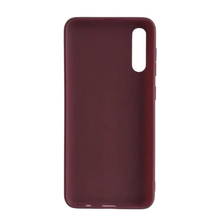 9eight5 Phone cases Silicone Case for Samsung Galaxy A50/A50S (Maroon) Silicone Case for Samsung Galaxy A50/A50S (Maroon)