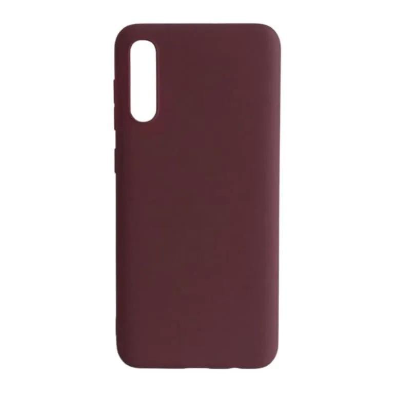 9eight5 Phone cases Silicone Case for Samsung Galaxy A50/A50S (Maroon) Silicone Case for Samsung Galaxy A50/A50S (Maroon)