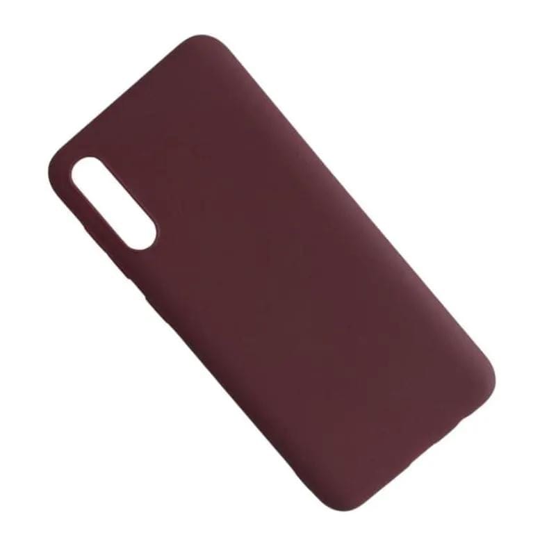 9eight5 Phone cases Silicone Case for Samsung Galaxy A50/A50S (Maroon) Silicone Case for Samsung Galaxy A50/A50S (Maroon)