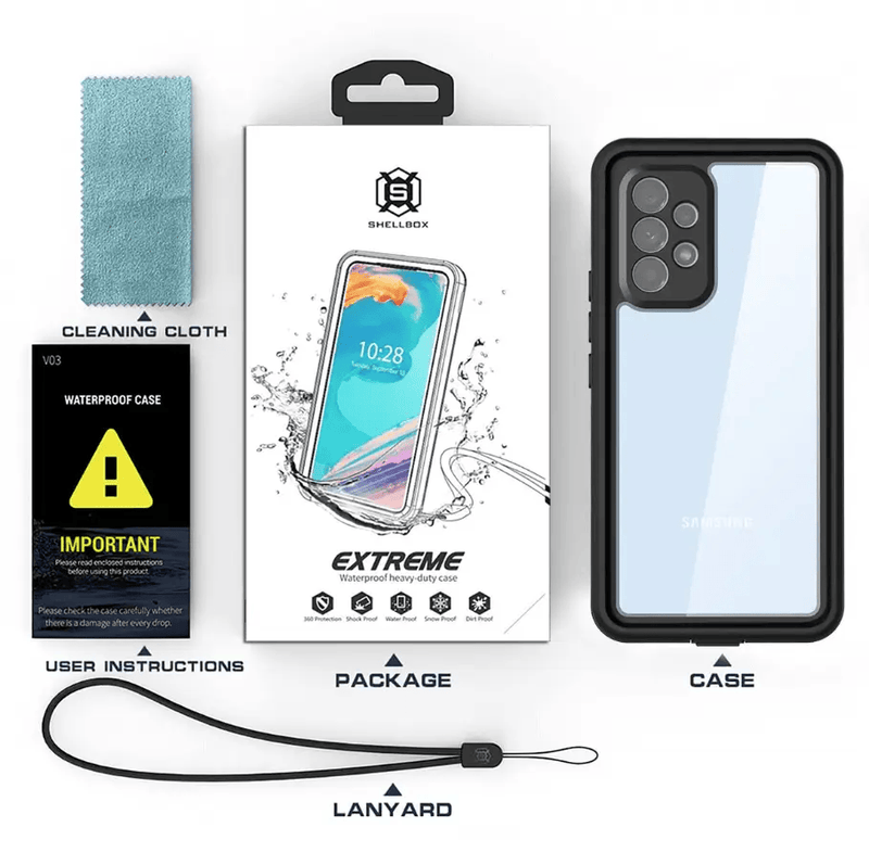 Samsung Galaxy A53 5G Waterproof Case Redpepper Full Protection – view 7