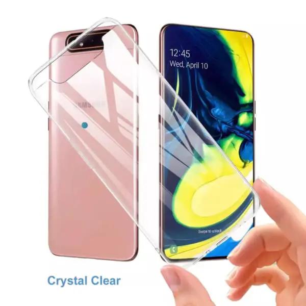 9eight5 Phone cases Silicone Case for Samsung Galaxy A80 / A90 (Clear) Silicone Case for Samsung Galaxy A80 / A90 (Clear)