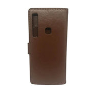 9eight5 Phone cases Flip Case for Samsung Galaxy A9 (2018) (Brown) Flip Case for Samsung Galaxy A9 (2018) (Brown)