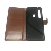 9eight5 Phone cases Flip Case for Samsung Galaxy A9 (2018) (Brown) Flip Case for Samsung Galaxy A9 (2018) (Brown)