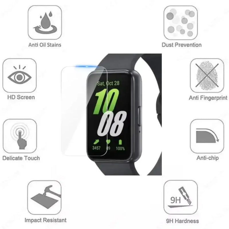 Screen Protectors for Samsung Galaxy Fit 3 Clear (Pack of 5) – view 2