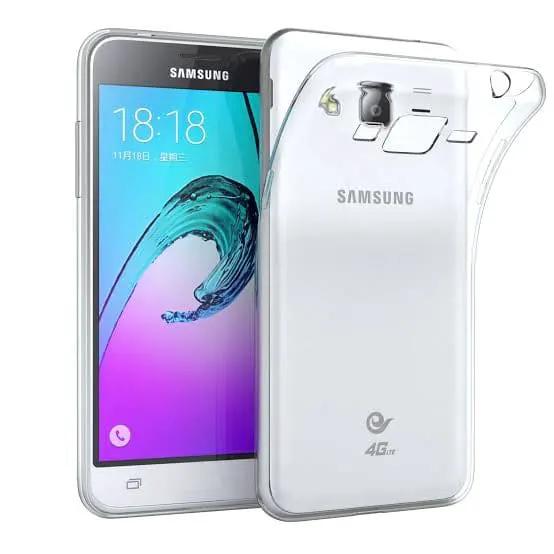 9eight5 Phone cases Silicone Case for Samsung Galaxy J3 (2016) (Clear) Silicone Case for Samsung Galaxy J3 (2016) (Clear)
