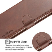 Synthetic Leather Flip Case for Samsung Galaxy Note 10 Plus – view 3