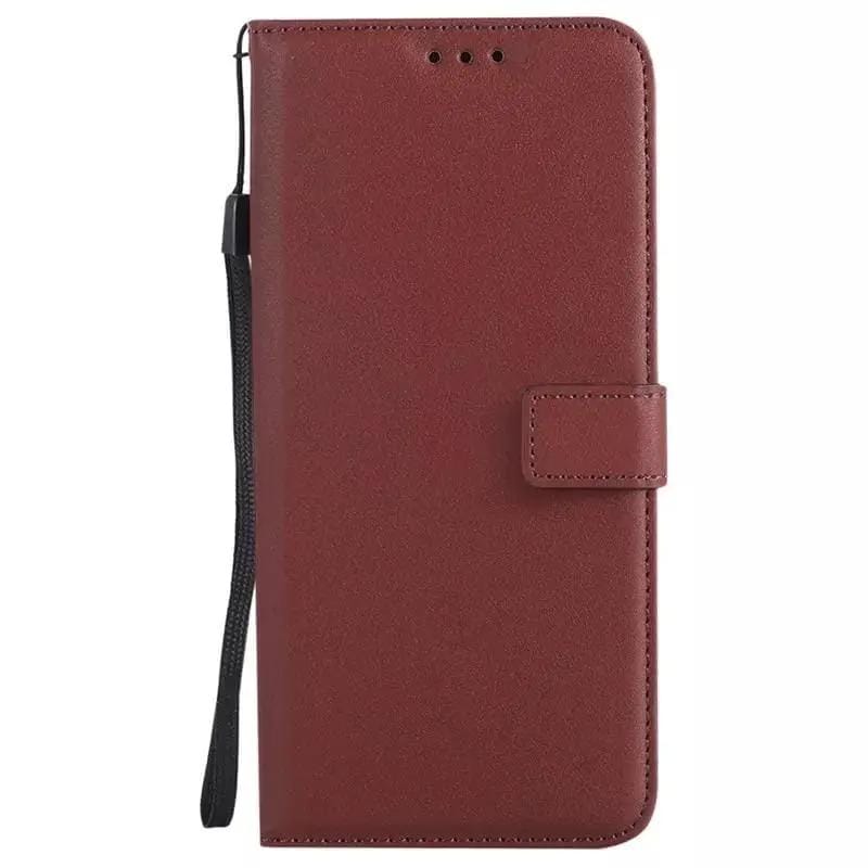 Synthetic Leather Flip Case for Samsung Galaxy Note 3 (Brown) – view 3