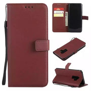 Synthetic Leather Flip Case for Samsung Galaxy Note 3 (Brown) – view 1