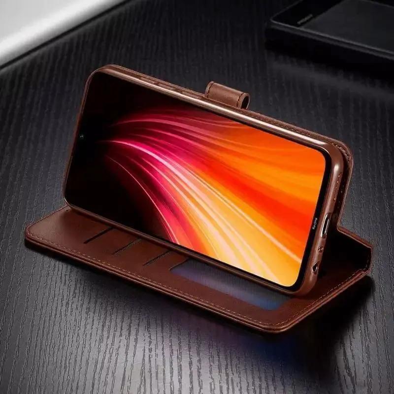 Synthetic Leather Flip Case for Samsung Galaxy Note 9 (Brown) – view 4