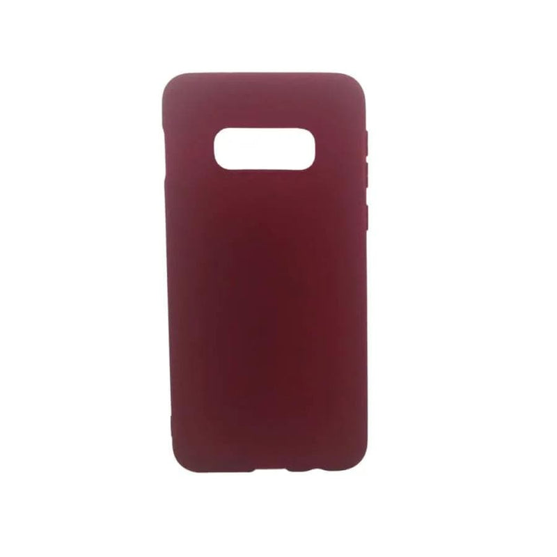 Silicone Case for Samsung Galaxy S10e (Maroon) – view 2