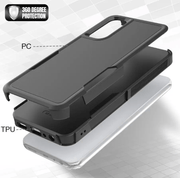 Samsung Galaxy S20 FE Dual Layer Armor Hard Case – Black – view 2