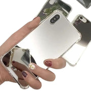 Silicone Cover for Samsung Galaxy S20 Plus (Silver Mirror) – view 1
