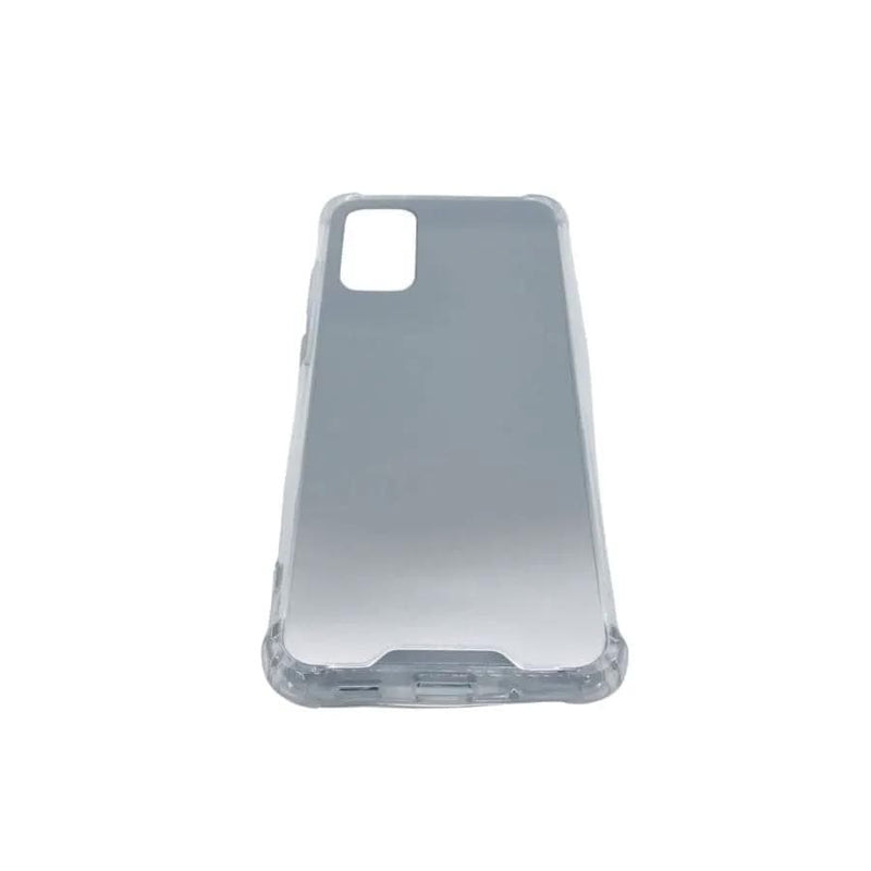 Silicone Cover for Samsung Galaxy S20 Plus (Silver Mirror) – view 2