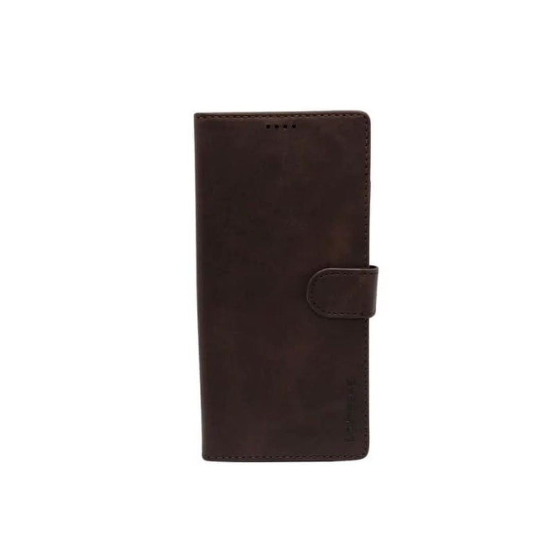 Synthetic Leather Flip Case for Samsung Galaxy S20 Plus (Brown) – view 5
