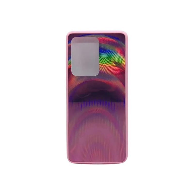 Silicone Case for Samsung Galaxy S20 Ultra (Pink Rainbow) – view 1
